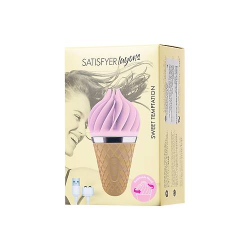 Satisfyer layons Sweet Treat Vibratr, silikon, pembe, 10,4 cm