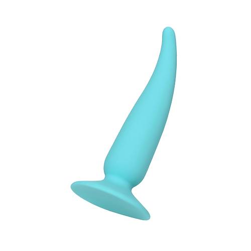 ToDo by RED Sarru anal klf, silikon, mavi, 12,5 cm,  2,7 cm