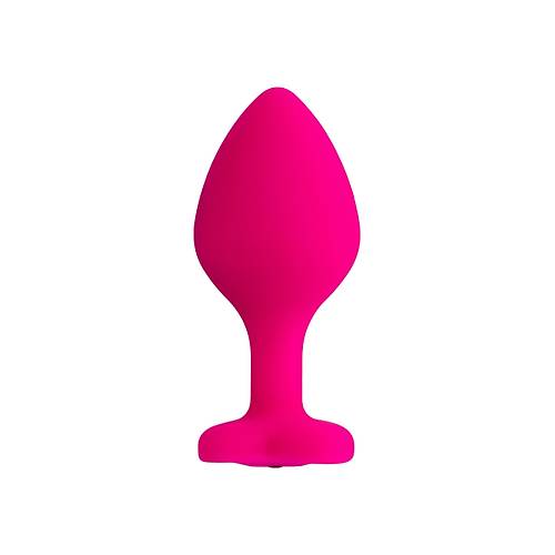 ToDo by RED Diamond Heart Anal Plug, silikon, pembe, 8 cm,  3 cm