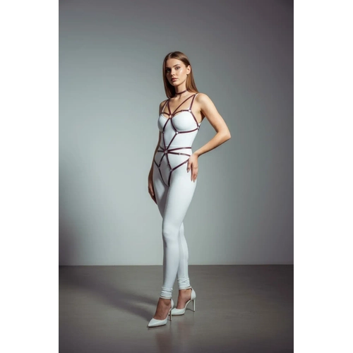 Siyah Body Harness Suni Deri O Halka Detayl� - APFT338