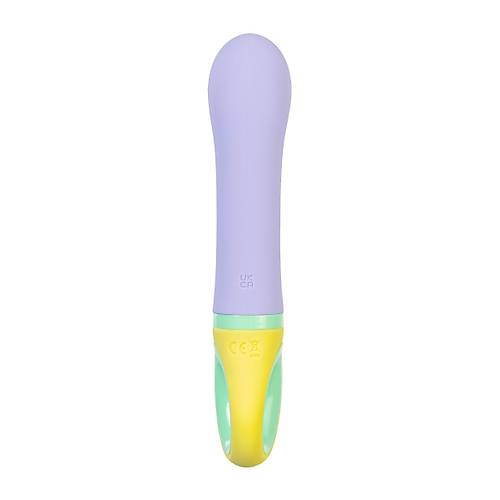 Flovetta Wisteria G Noktas ve Klitoral Uyarc Silikon Vibratr  Mor, 18,5 cm