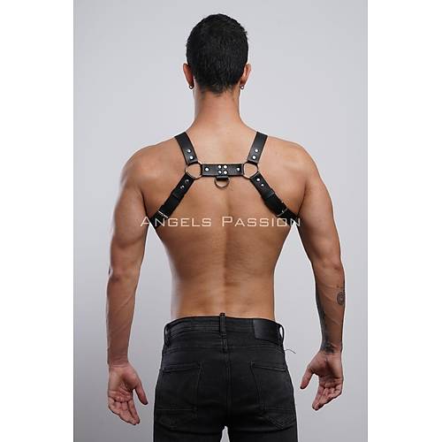 Erkek Gs Harness, Erkek Deri Pantolon Asks, Erkek Clubwear - APFTM23