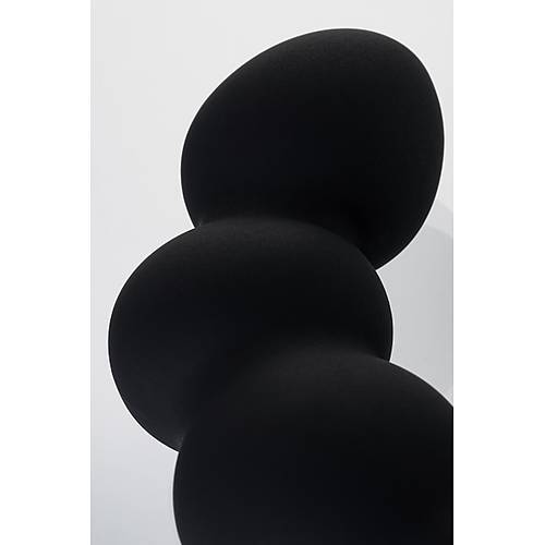 Erotist Fourth Anal Plug, silikon, siyah, 12,4 cm