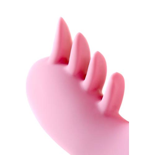 Eromantica Ornella'da 3' 1 arada masaj aleti, pembe, silikon, 21,5 cm