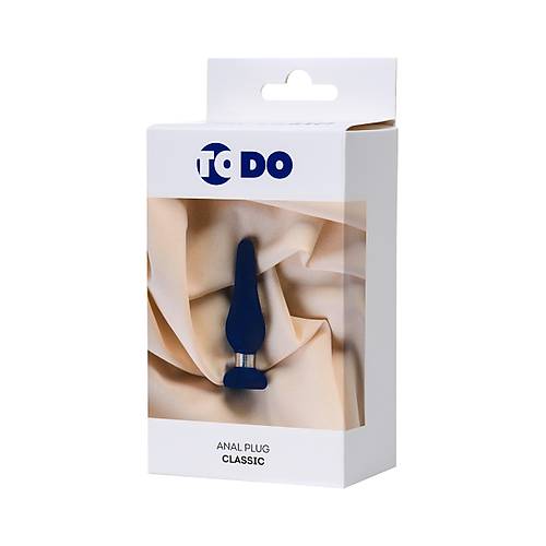 ToDo by RED Slassic anal klf, Beden S, silikon, mavi, 10 cm,  3 cm