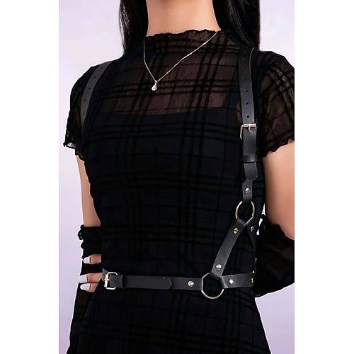 Elbise �st� ��k Deri Aksesuar - APFT938