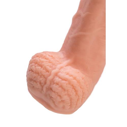 XLover by TOYFA Penis Klf  Boyut Artrc, Skrotumlu, TPE, Ten Rengi, 16 cm