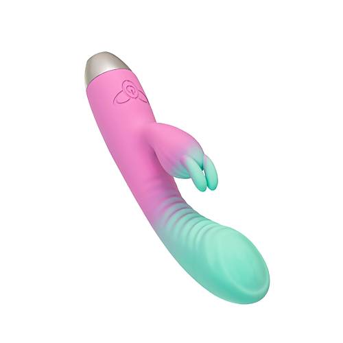 Flovetta Orchid G Noktas ve Klitoral Uyarc Silikon Vibratr  Mint Pembe, 21 cm