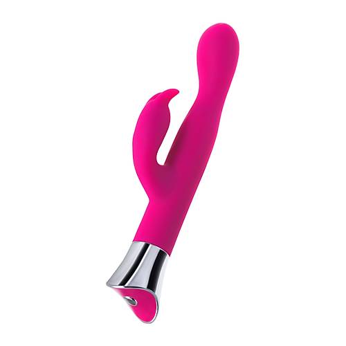 JOS LOLY Klitoral Uyarc Vibratr, silikon, pembe, 21,6 cm