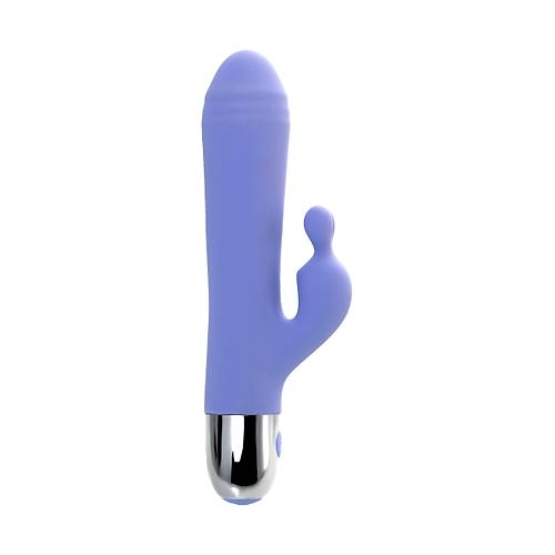 Flovetta by  Crocus Klitoral Stimlasyonlu Vibratr, Silikon, mor, 17,5 cm