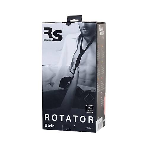 RealStick Elite Ulric Rotator, TPR, plak, 17 cm