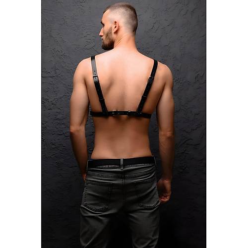 Erkek Gs zeri Deri Harness - APFTM104