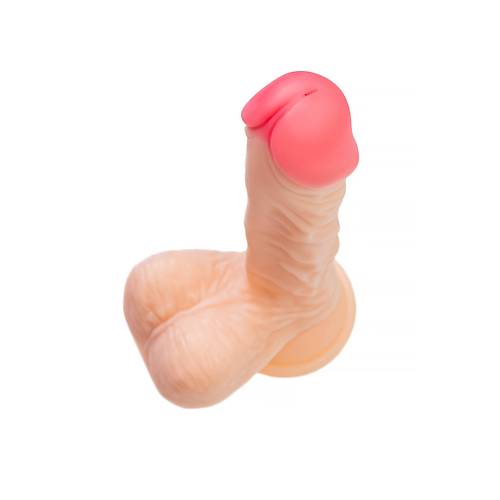 RealStick Nude Shaw, PVC, Et, 17 cm Gereki yapay Penis