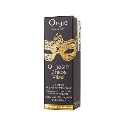 ORGIE Orgasm Drops Vibe Kadın Orgazım Artırıcı ve Kayganlaştırıcı Jeli, 15 ml