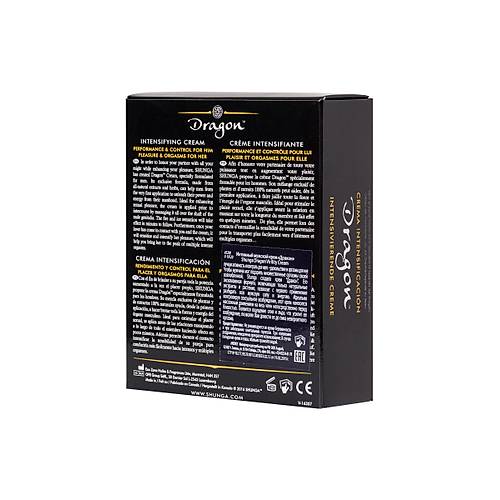 Shunga Dragon buharlar iin glendirici krem, buz ateinin" heyecan verici etkisi, 60 ml