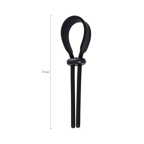 A-toys by  Kement Keb, silikon, siyah, 14 cm