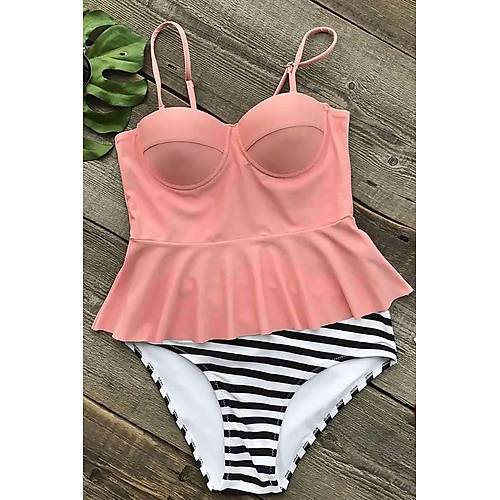 Angelsin Yksek Bel Bikini Takm
