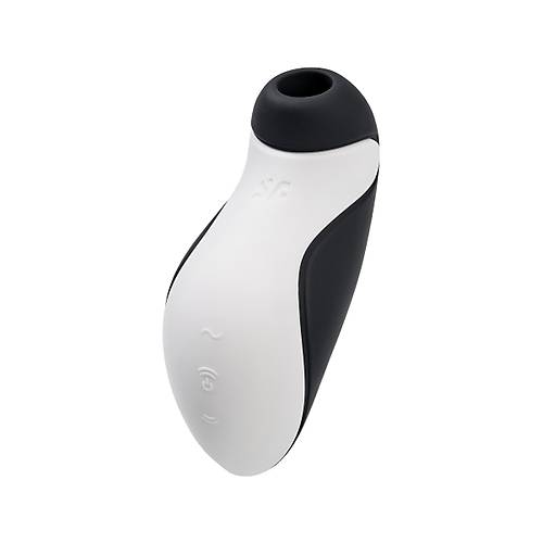 Satisfyer Orca Vakum dalgas temassz klitoral uyarc, silikon, siyah, 11,5 cm