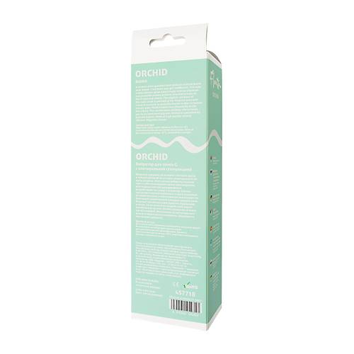 Flovetta Orchid G Noktas ve Klitoral Uyarc Silikon Vibratr  Mint Pembe, 21 cm