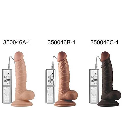 LOVETOY Real Extreme Titreimli Realistik Dildo Penis 19 Cm.