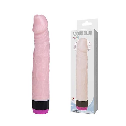 Pleasure 23 Cm Realistik Titreimli Vibratr Uzun Penis Dildo