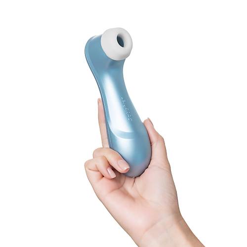 Satisfyer PRO 2 (blue) Vakum Dalgal Klitoris Uyarc Vibratr, silikon, mavi, 15 cm