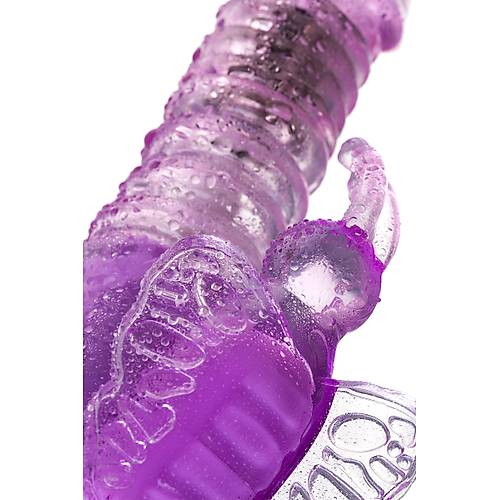 A-Toys by RED Serk High-Tech  Klitoral Uyarc Vibratr, TPE, mor, 24,5 cm