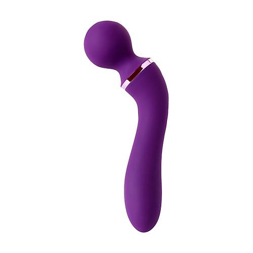 Eromantica Uma ok fonksiyonlu vibratr, silikon, mor, 20 cm