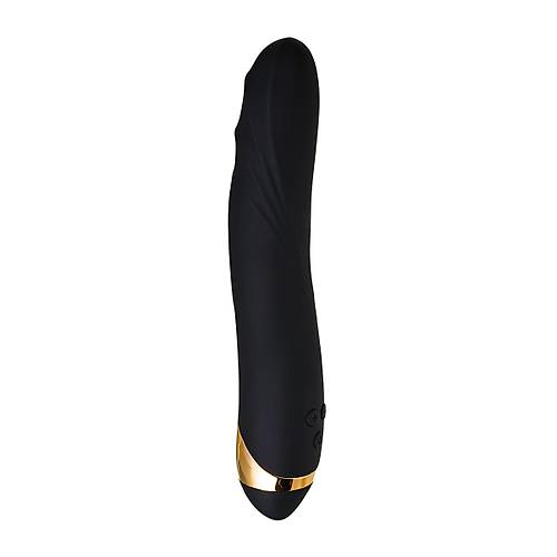 WANAME D-SPLASH Gereki olmayan Storm Vibratr, Silikon, Siyah, 22,5 cm