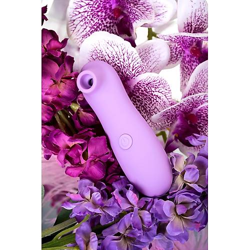 Flovetta by Toyfa Lilac Vakum Dalgas Vibratr, ABS Plastik, Mor, 12,5 cm