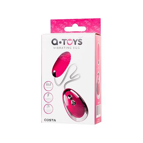 A-Toys by RED Costa Mini Vibratr, silikon, pembe, 6,5 cm