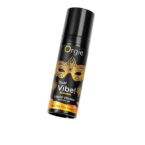 Orgie Dual Vibe Kissable Sex on the Beach � �ift Etkili Yenilebilir Kayganla�t�r�c� Jel 15 ml