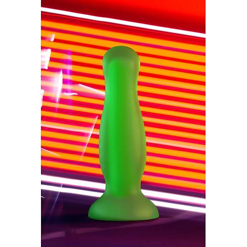 Beyond by RED Victor Glow Karanlkta Parlayan Anal Plug, Silikon, effaf, 10 cm