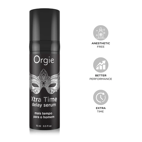 Erkekler iin Geciktrici Krem ORGIE Xtra Time Delay Serum, silikonbazl, 15ml