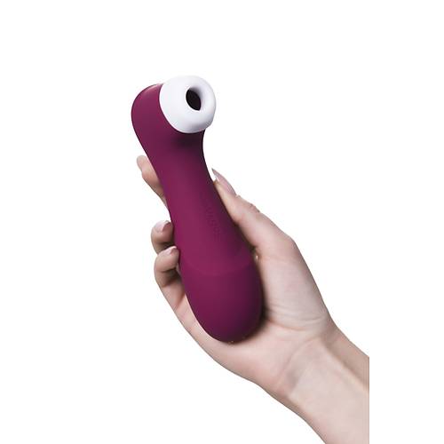 Satisfyer Pro 2 Generation 3 Wine Red Vakum Klitoris Uyarc Vibratr, krmz