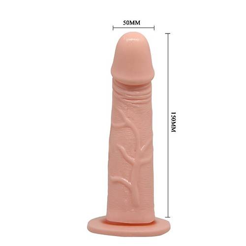 Harness 15 CM i Bo Titreimli Belden Balamal Penis Strapon