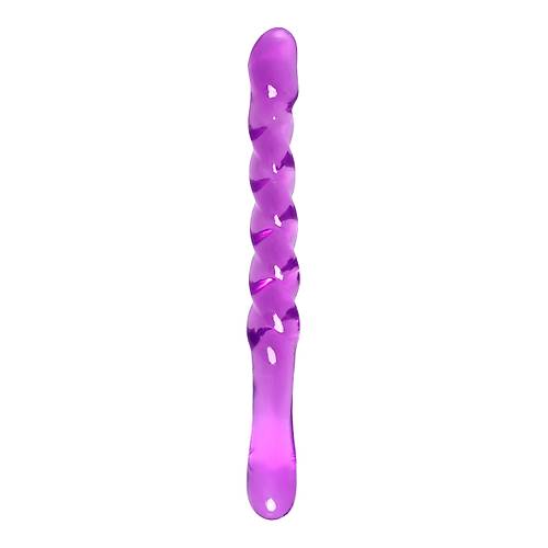 A-Toys by RED ift tarafl Jel Dildo  Tanza, TPE, mor, 27,5 cm