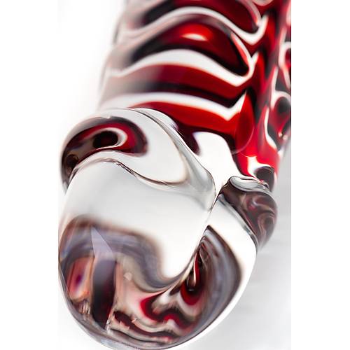 Gereki olmayan yapay penis Sexus Glass, cam, transparan, 16 cm