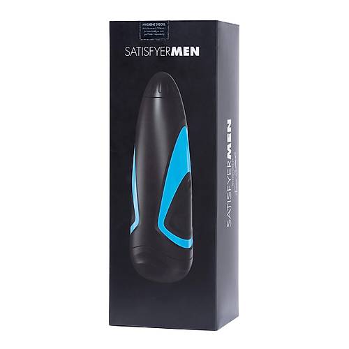 Satisfyer Men One Masturbator gereki Olmayan Tatmin Edici Erkekler, silikon, siyah, 25,5 cm