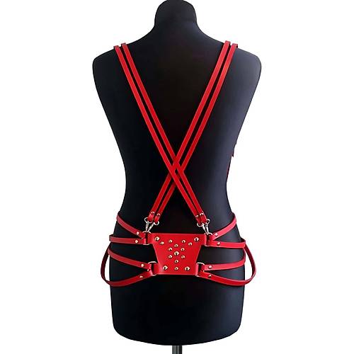 Fantazi Deri Omuzdan Ask�l� Harness - APFT918