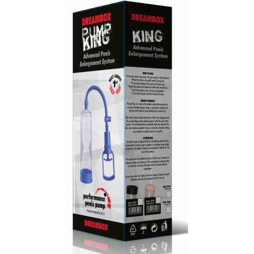 Pump King Blue 20 CM Vakum Kaliteli Penis Pompas