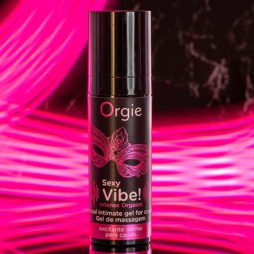 ORGE Sexy Vibe Intense Isnma ve Soutma Etkisi Olan Orgasm Masaj Jeli, 15 ml