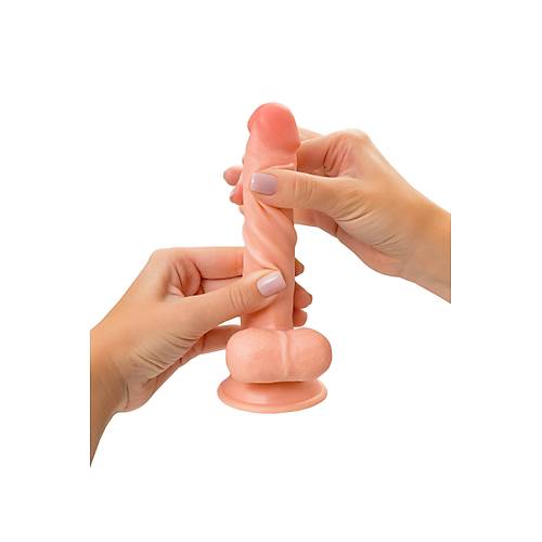 My Babe My Priceless Kkrdakl Gereki Dildo  TPE, Ten Rengi, 18 cm