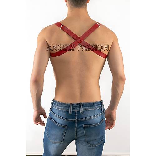 Erkek Deri Gs Harness, Erkek Sporcu Deri Gs Aksesuar - APFTM2