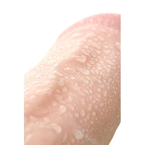 RealStick Elite Marc Vantuzlu Dildo, TPR, Ten, 24 cm