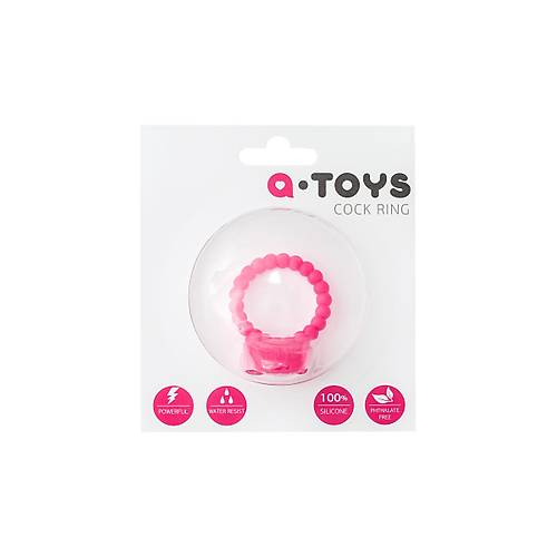 A-Toys by RED Penis  Halkas, silikon, pembe,  3,5 cm