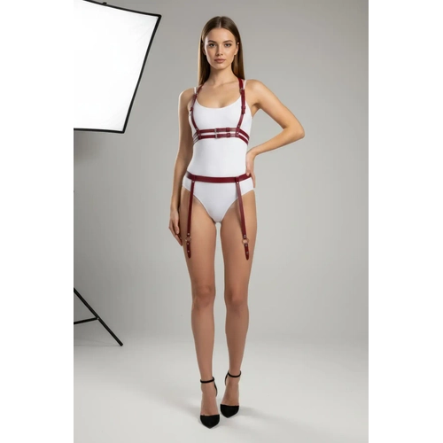 Bordo Harness Tak�m Deri V�cut Aksesuar� - APFT232