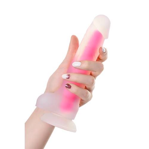 Beyond by RED Tony Glow  Gece Parlayan Dildo, Silikon,effaf , 20 cm