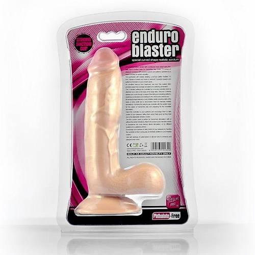 Endro 21 CM Gereki Vantuzlu Realistik Titreimli Vibratr Penis