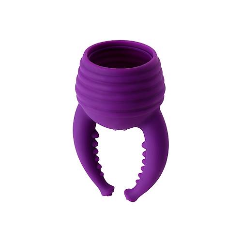 Eromantica Uma ok fonksiyonlu vibratr, silikon, mor, 20 cm